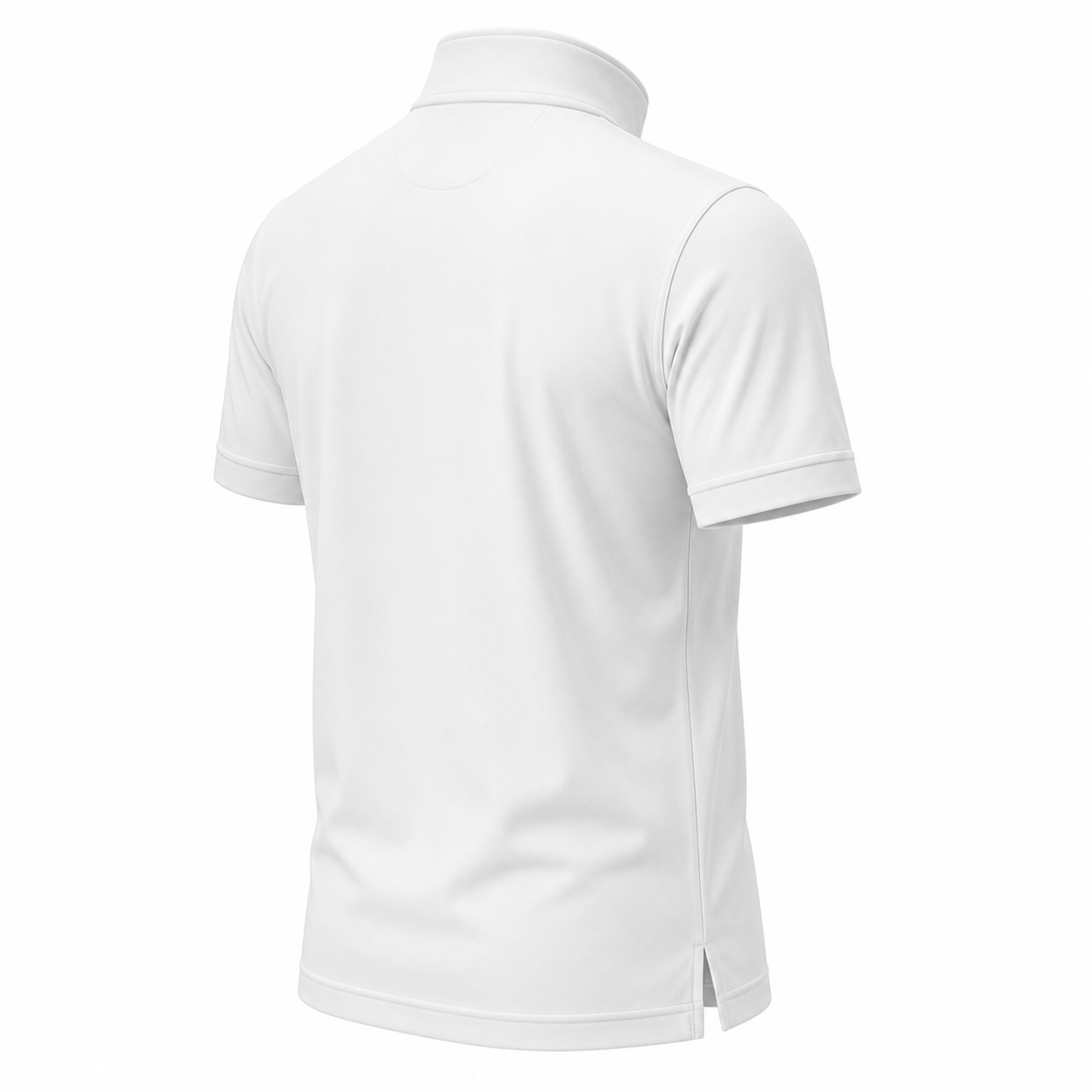 Back view of the BENOS Sovereign Signature T-Shirt GEN 2 in white