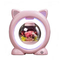 Levituojanti Amžinos Gėlės Lempa – Plaukiojantis Besisukantis Dovanų Dekoravimas